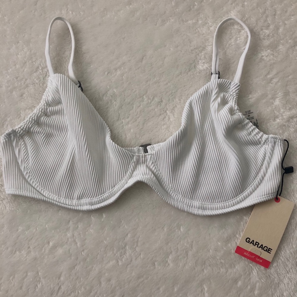 WHITE BIKINI TOP